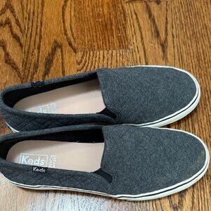 Keds Charcoal Slip-On Shoes